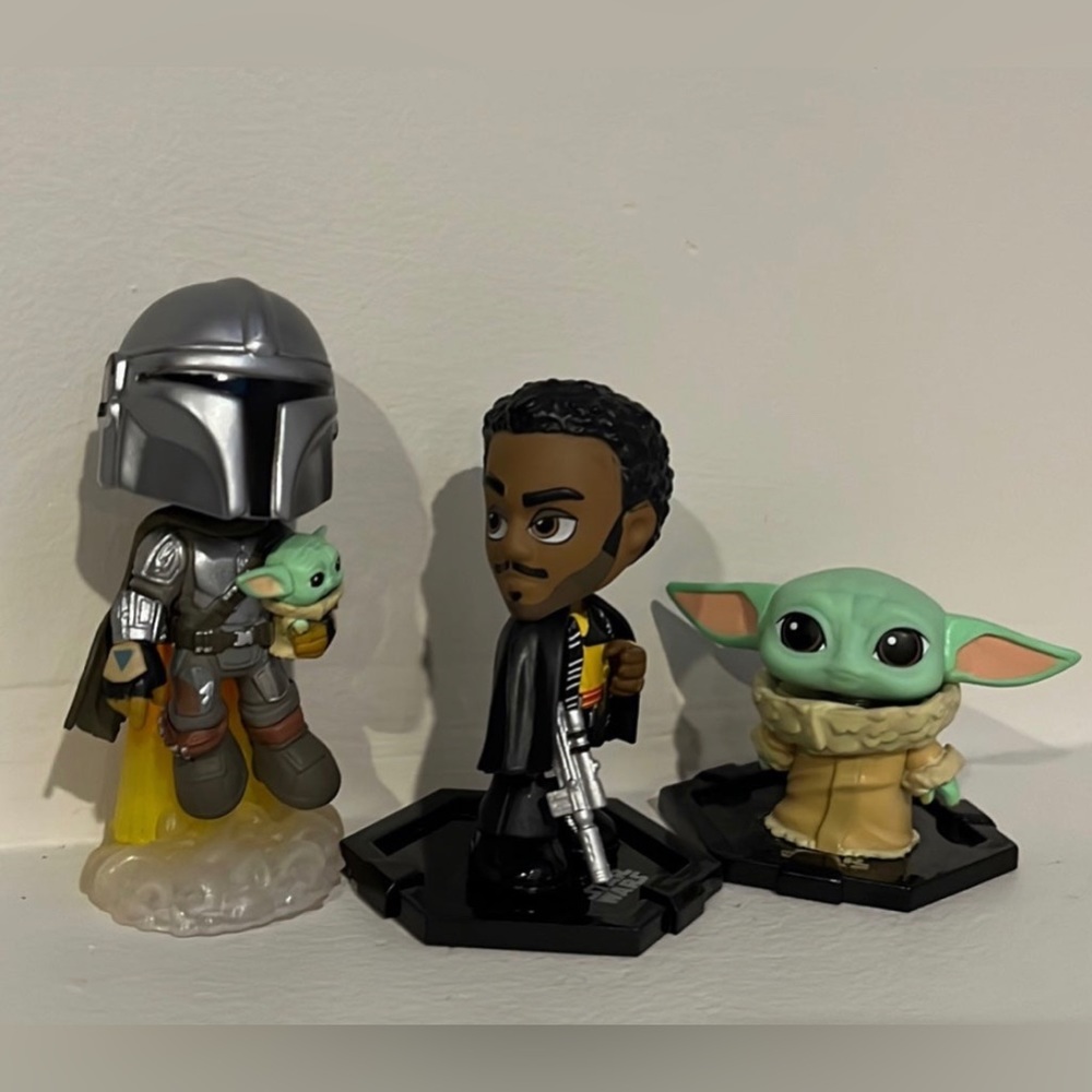 Star Wars Bobble Head lot Set of 3